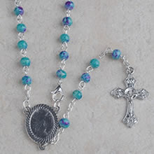 Glass beads rosary